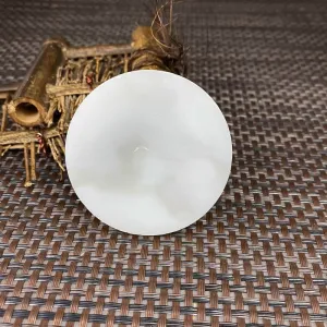 Natural Kunlun Jade Rough Nephrite Raw (60g,5.9X0.7cm)