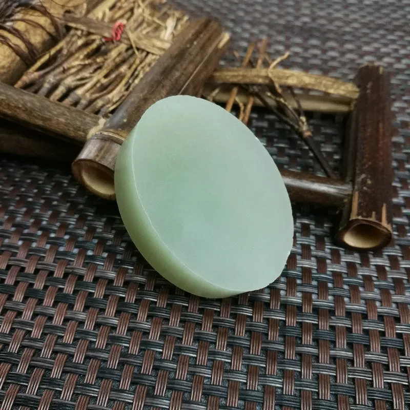 Natural Kunlun Jade Rough Nephrite Raw (61g,5X4X1.3cm)