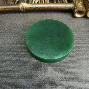 Natural Kunlun Jade Rough Nephrite Raw (66g,5.3X1cm)
