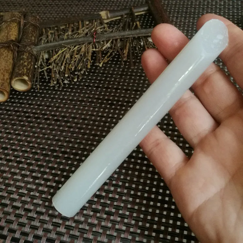 Natural Kunlun Jade Rough Nephrite Raw (71g, 13X1.6cm)