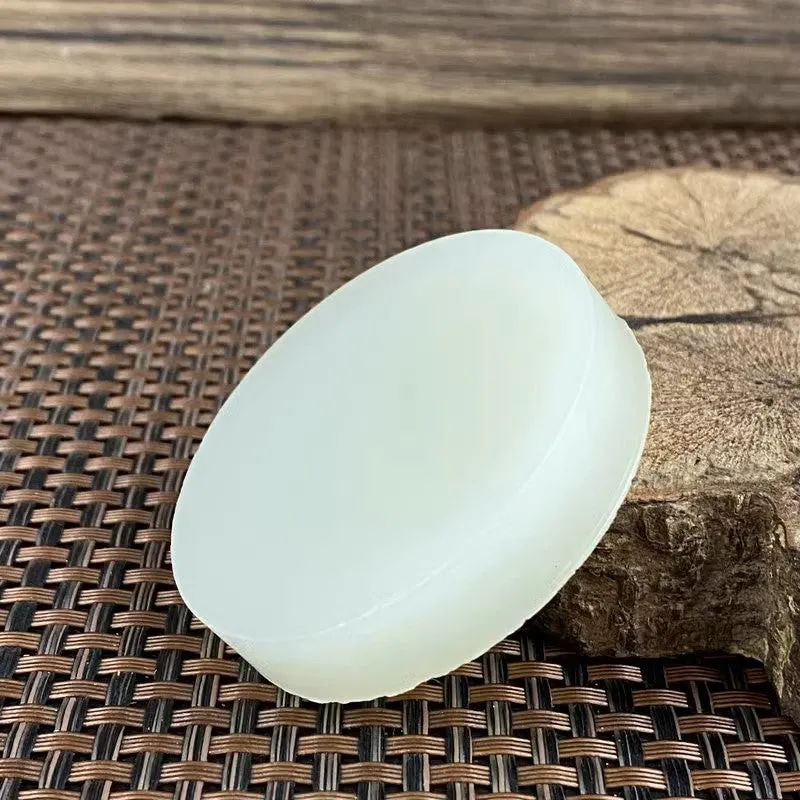 Natural Kunlun Jade Rough Nephrite Raw (73g,5.3X1.1cm)