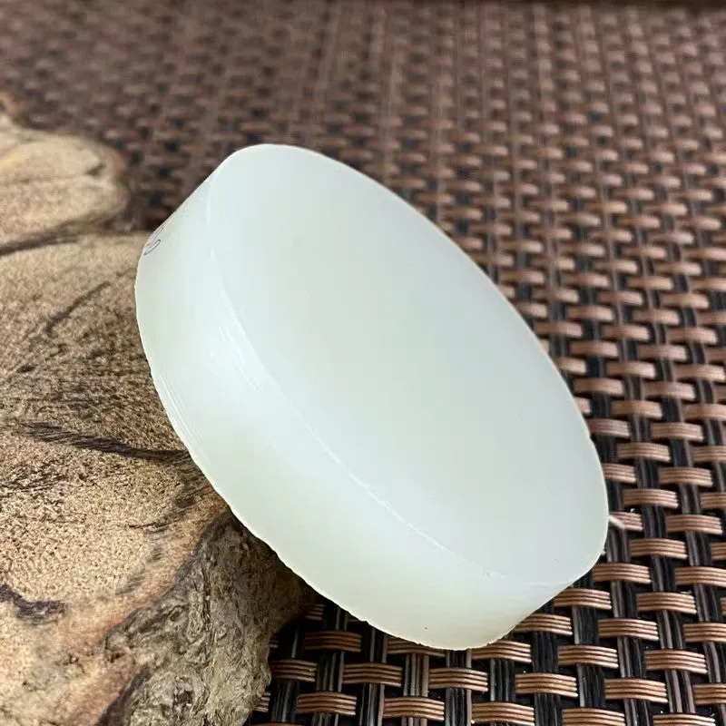 Natural Kunlun Jade Rough Nephrite Raw (73g,5.3X1.1cm)