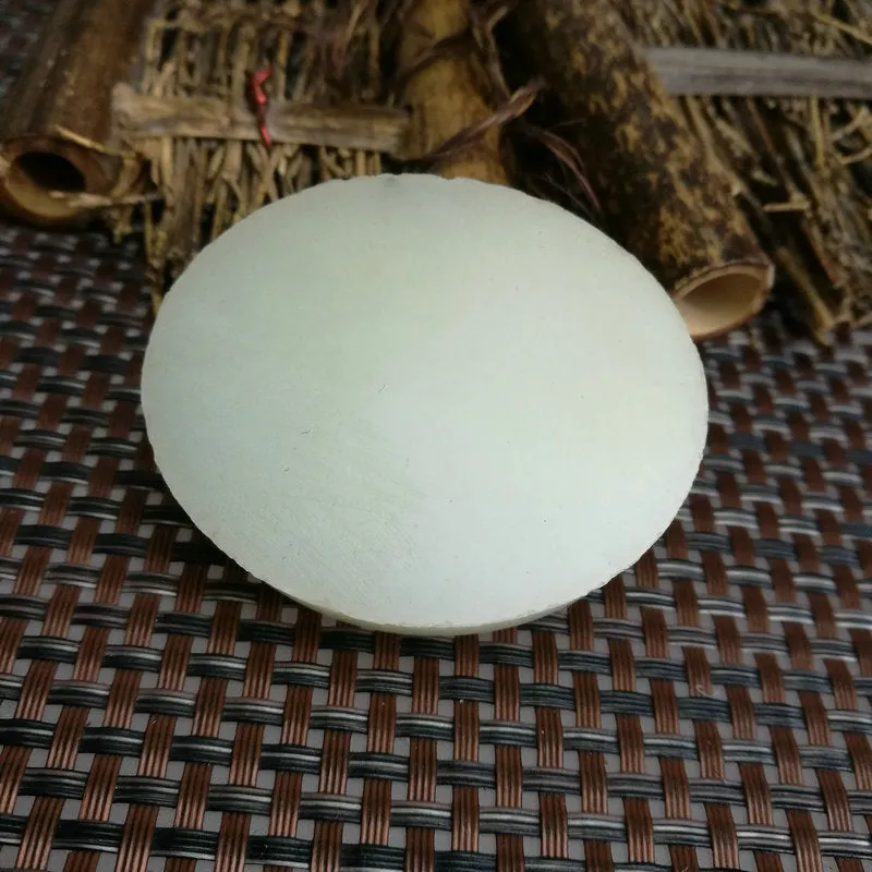 Natural Kunlun Jade Rough Nephrite Raw (75g,5.4X4.5X1.4cm)