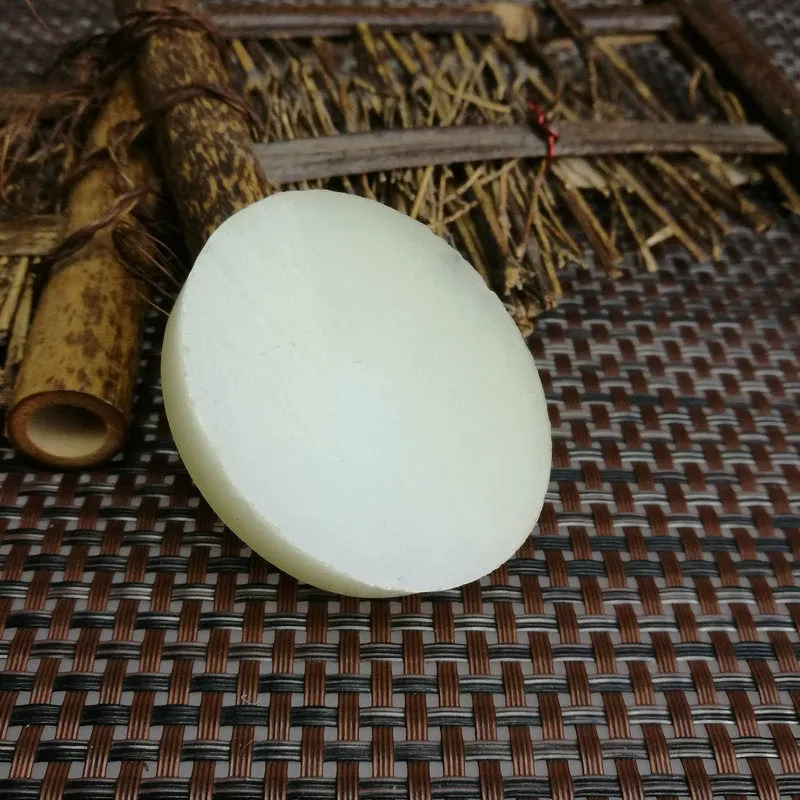 Natural Kunlun Jade Rough Nephrite Raw (75g,5.4X4.5X1.4cm)