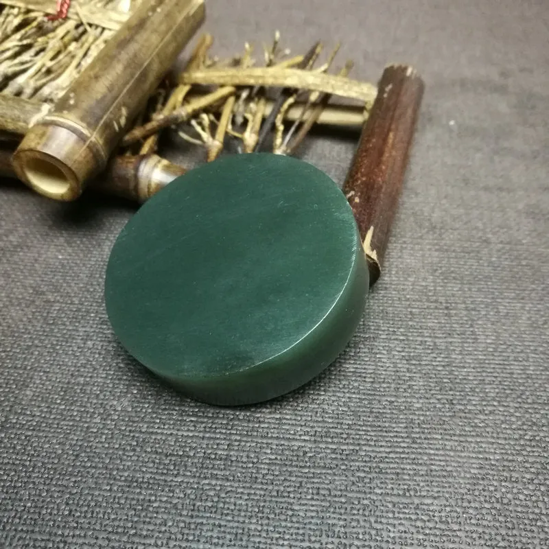 Natural Kunlun Jade Rough Nephrite Raw (77g,5X1.35cm)