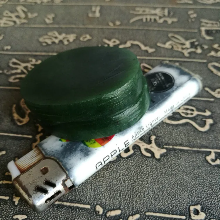 Natural Kunlun Jade Rough Nephrite Raw (82g, 5.2X4X1.6cm)