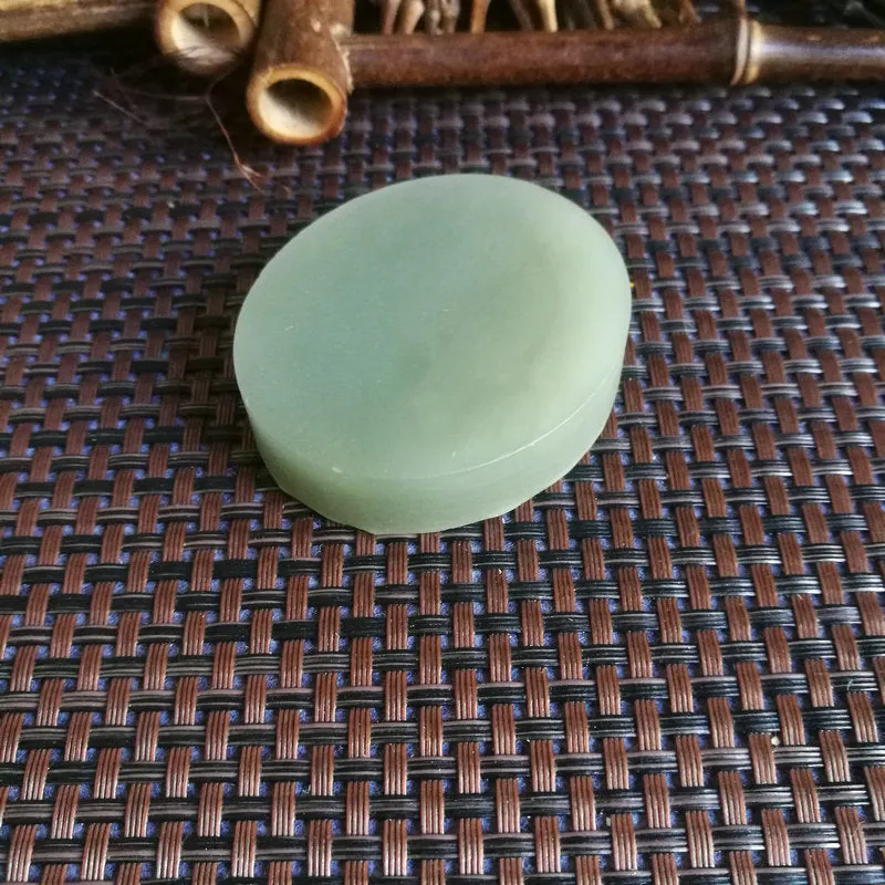 Natural Kunlun Jade Rough Nephrite Raw (82g,5.8X5X1.2cm)