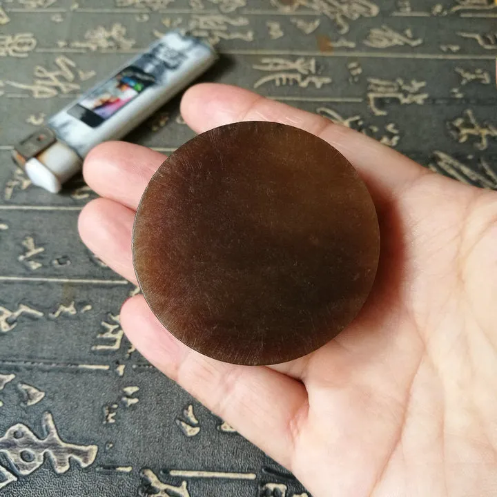 Natural Kunlun Jade Rough Nephrite Raw (83g, 4.9X1.4cm)