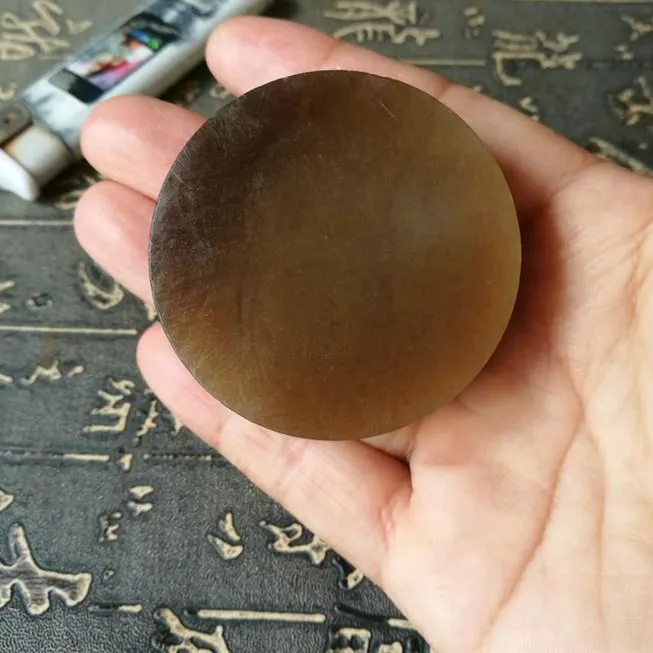 Natural Kunlun Jade Rough Nephrite Raw (83g, 4.9X1.4cm)