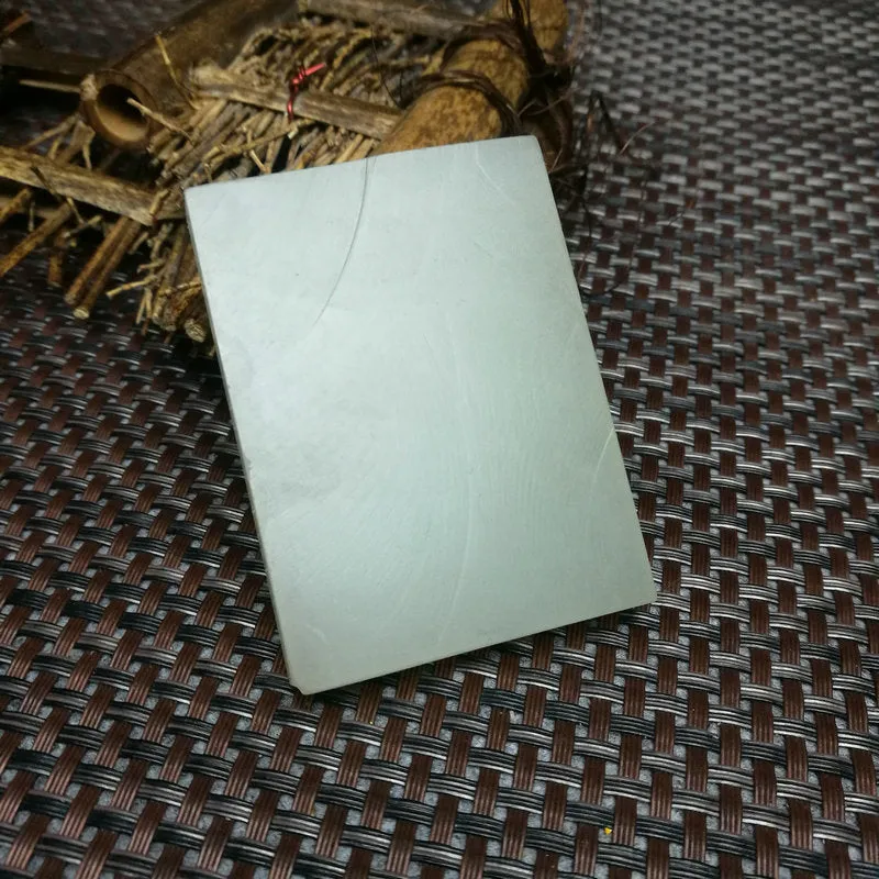Natural Kunlun Jade Rough Nephrite Raw (86g,6.5X4.8X0.9cm)