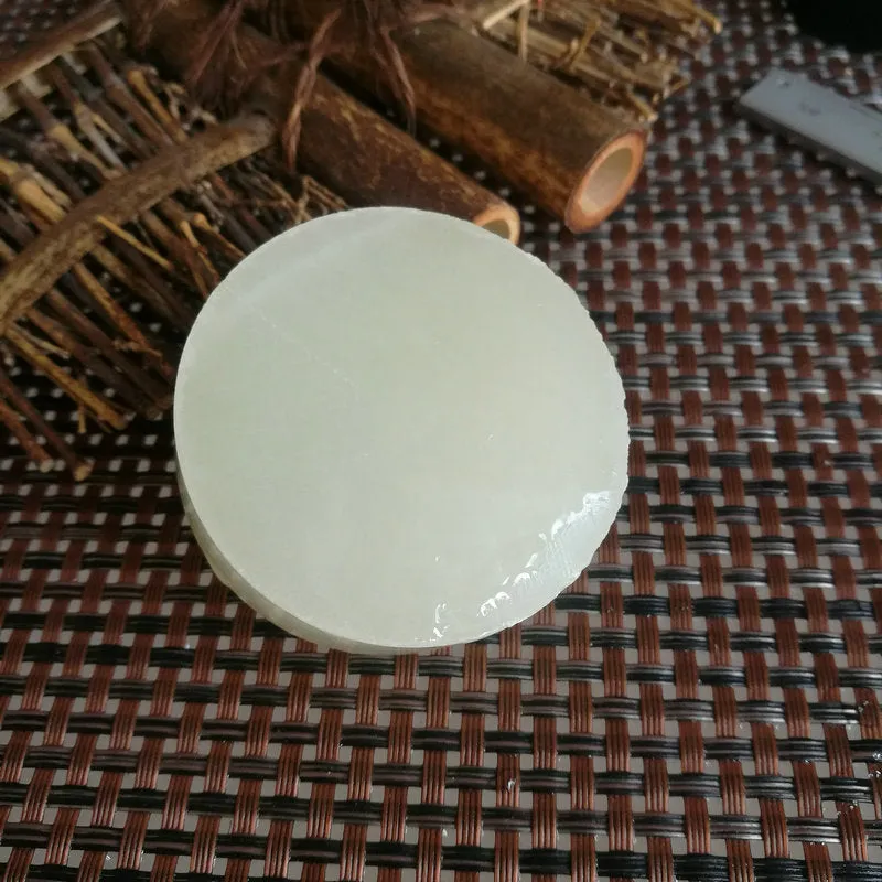 Natural Kunlun Jade Rough Nephrite Raw (90g, 5X1.6cm)