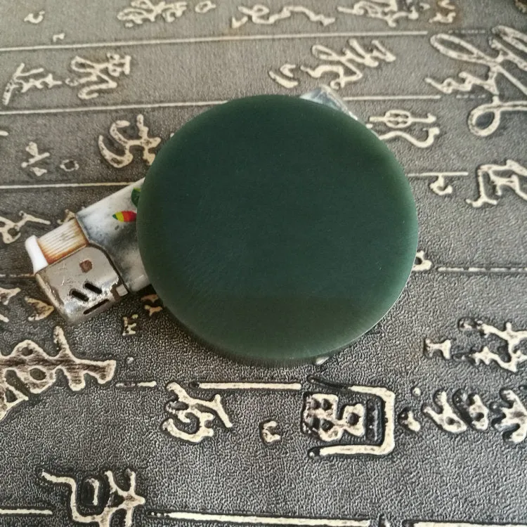 Natural Kunlun Jade Rough Nephrite Raw (93g, 5.6X1.3cm)
