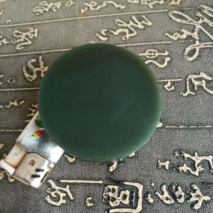 Natural Kunlun Jade Rough Nephrite Raw (93g, 5.6X1.3cm)