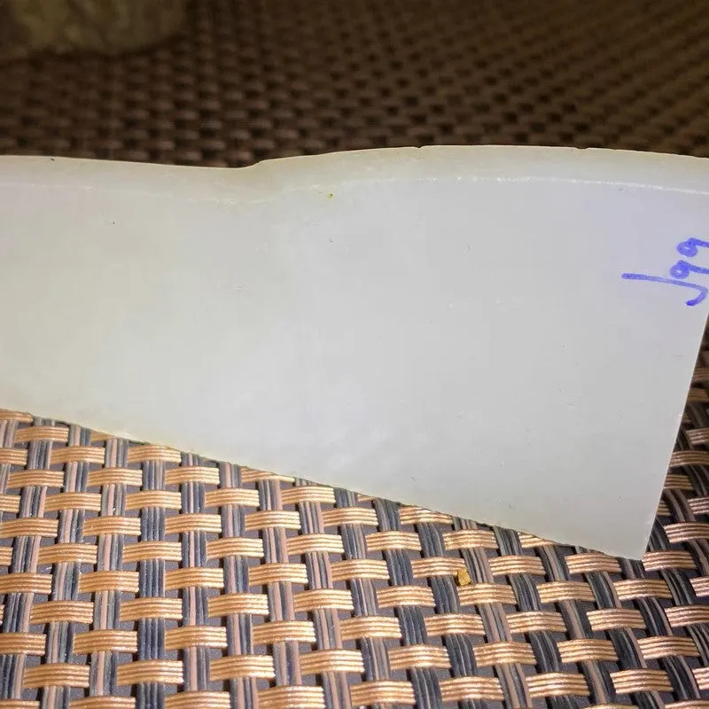 Natural Kunlun Jade Rough Nephrite Raw (98g,16X4.3X0.8cm)