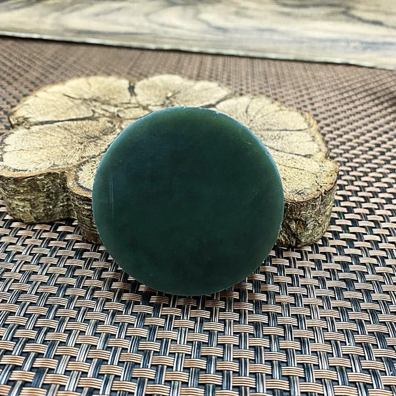 Natural Kunlun Jade Rough Nephrite Raw (99g,5.2X1.5cm)-S