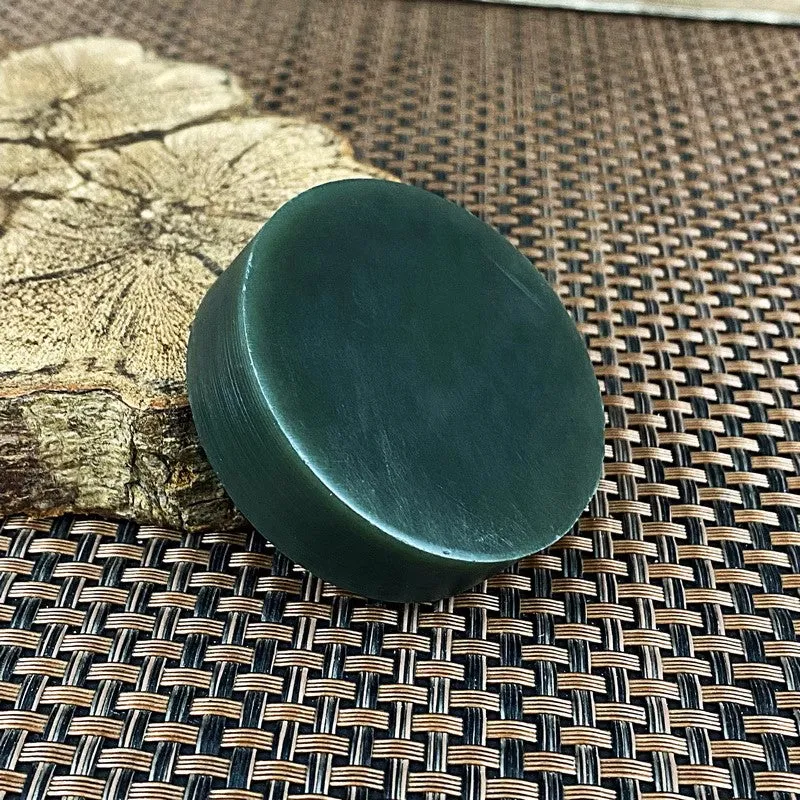 Natural Kunlun Jade Rough Nephrite Raw (99g,5.2X1.5cm)-S