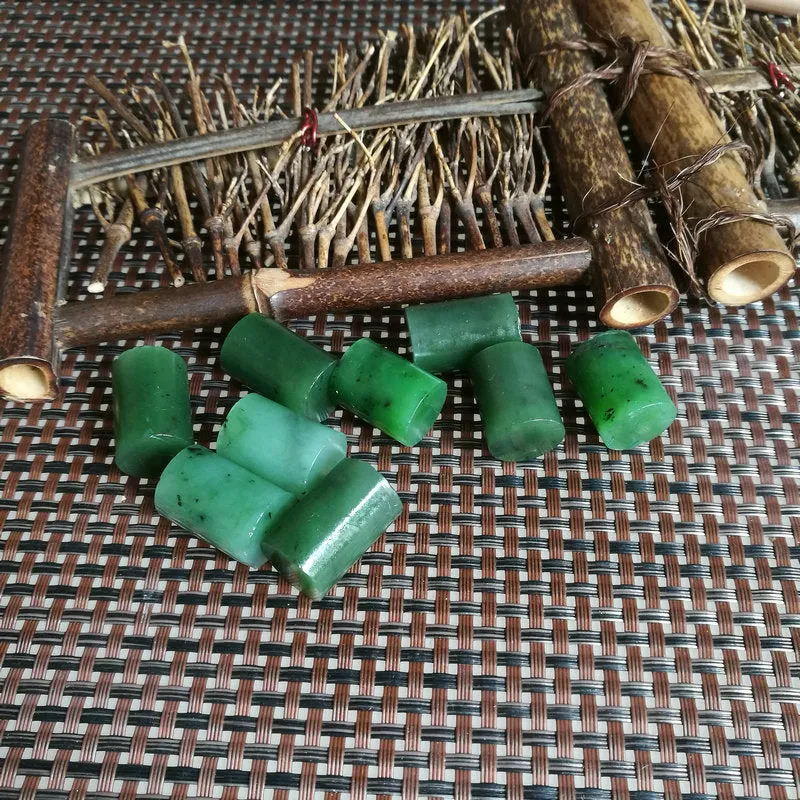 Natural Kunlun Jade Rough Nephrite Raw S-9 Pieces