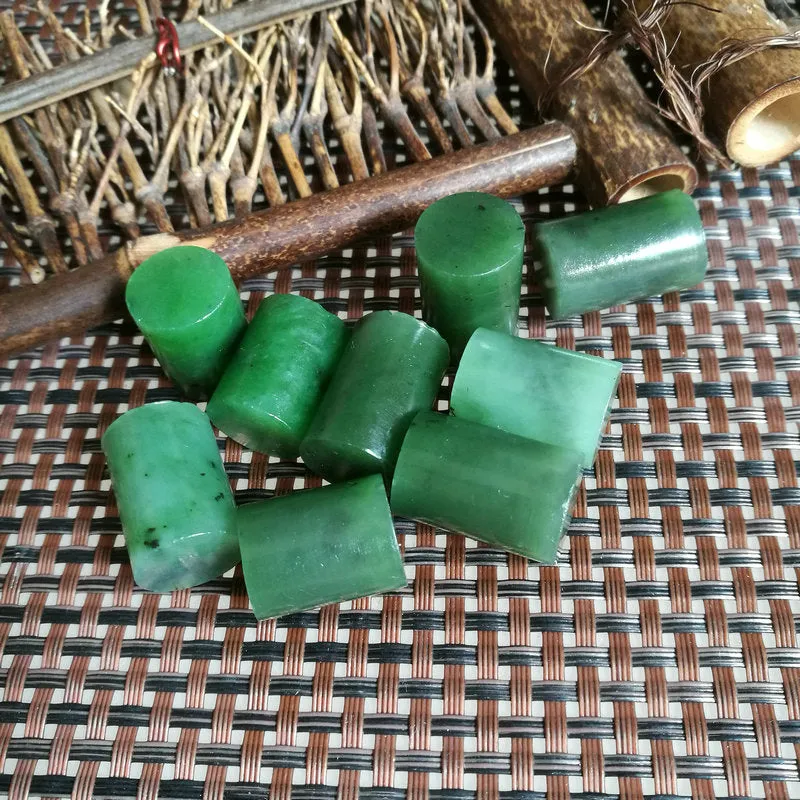 Natural Kunlun Jade Rough Nephrite Raw S-9 Pieces