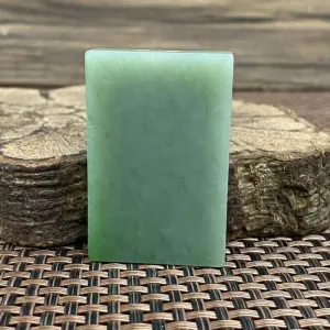 Natural Siberian Jade Rough Nephrite Raw (35g, 3.1X4.7X0.8cm)