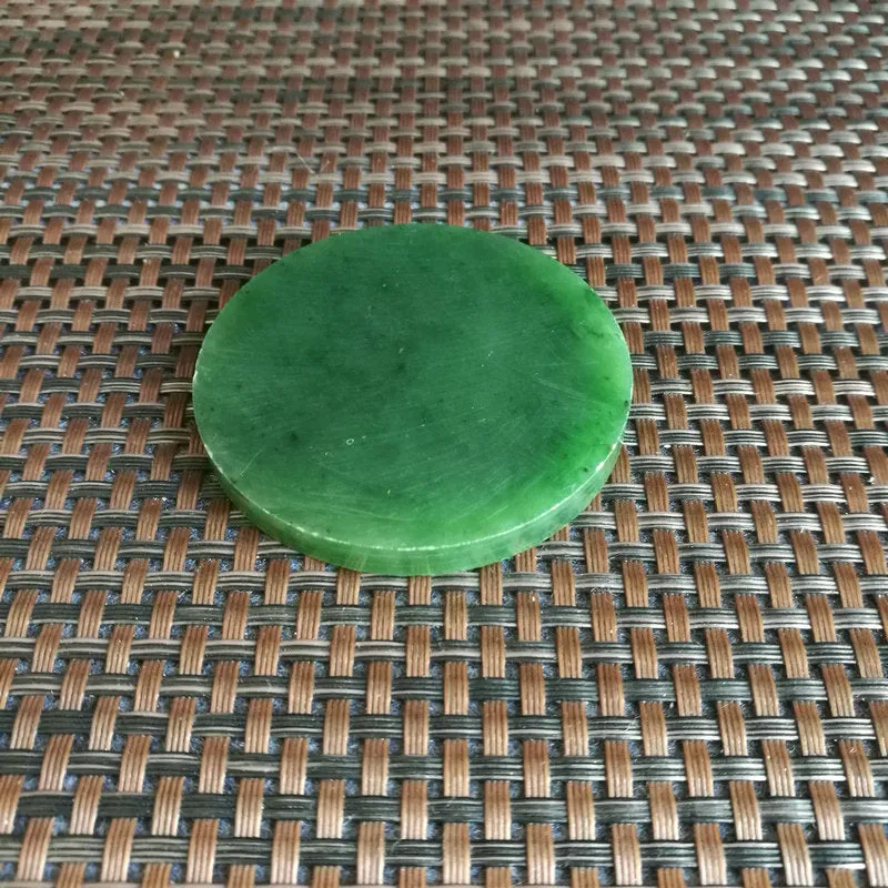 Natural Siberian Jade Rough Nephrite Raw (42g,5.5X0.6cm)