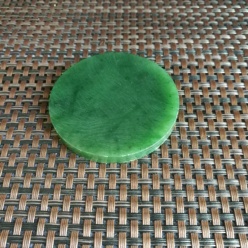 Natural Siberian Jade Rough Nephrite Raw (42g,5.5X0.6cm)