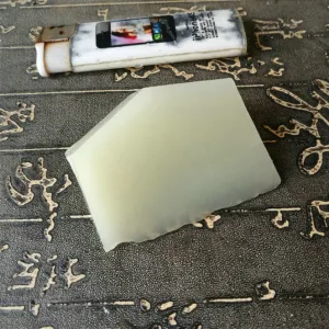 Natural Siberian Jade Rough Nephrite Raw (79g, 5.5X3.6X1.5cm)