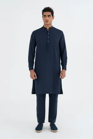 Navy Kurta Trouser