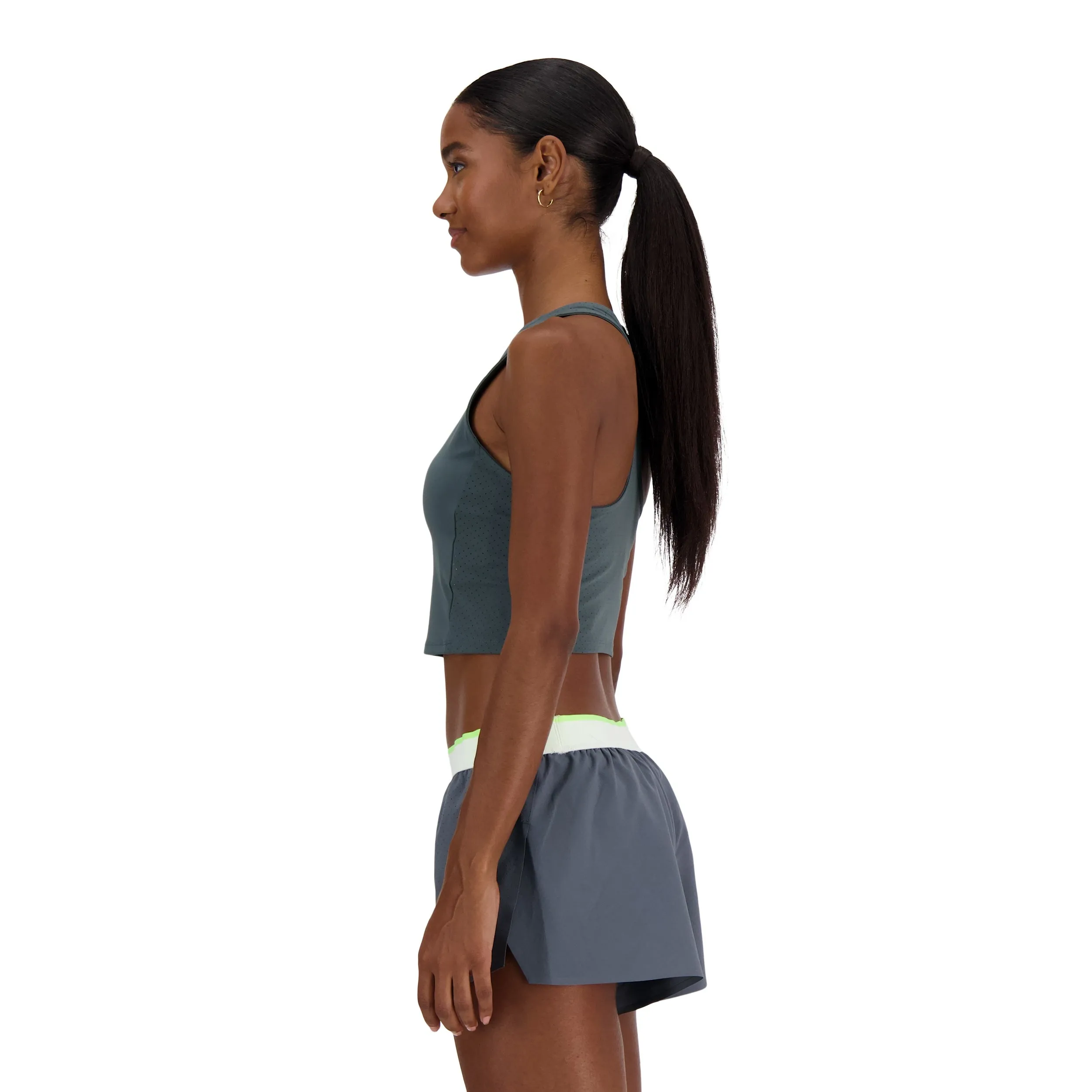 NEW BALANCE SLEEK RACE DAY FITTED TANK - FEMME