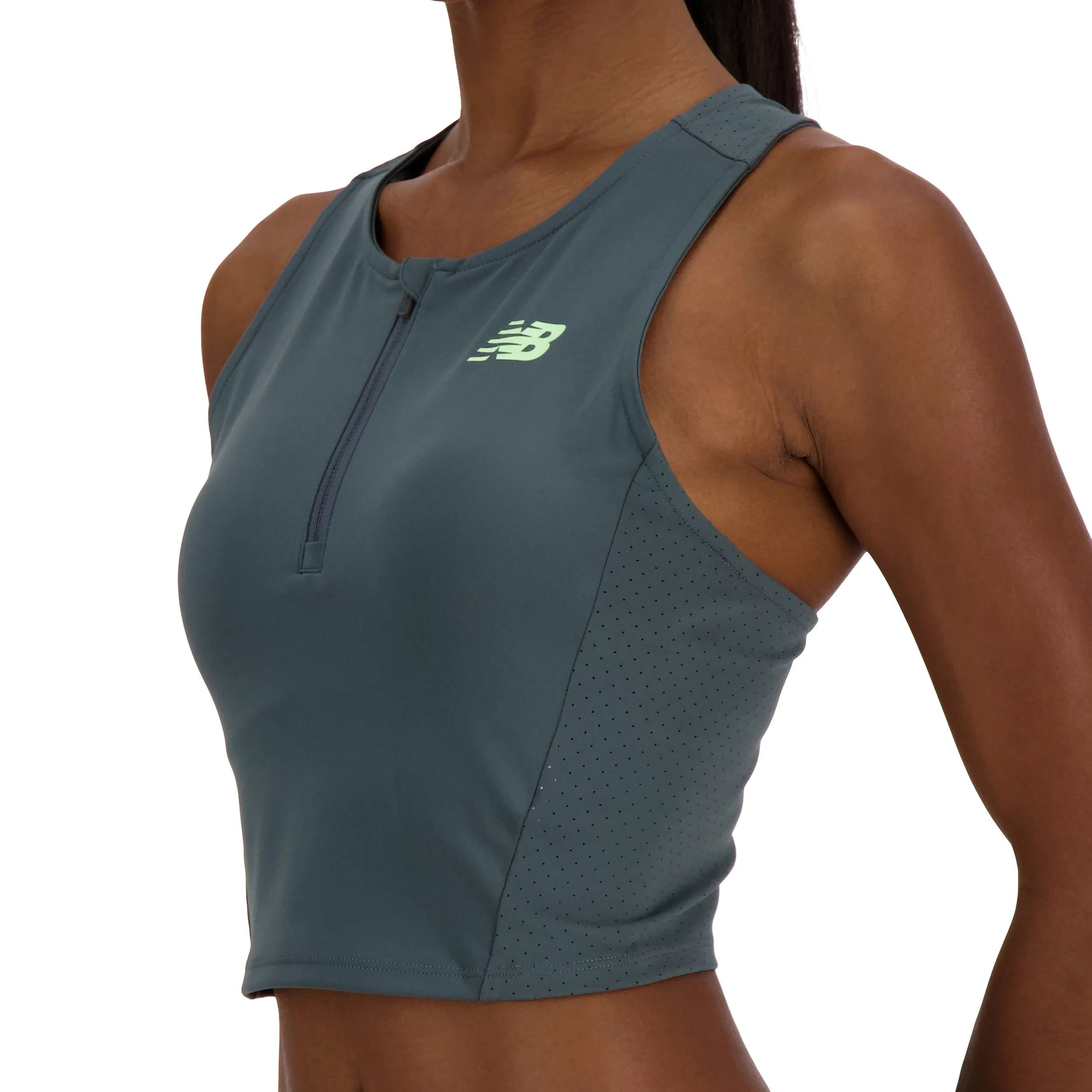 NEW BALANCE SLEEK RACE DAY FITTED TANK - FEMME