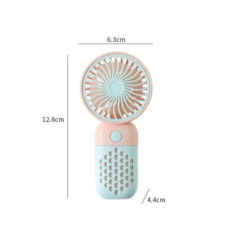 New Handheld USB Charging Mini Fan Cute Small Fan Portable Mini USB Fan Mini Pocket Fan