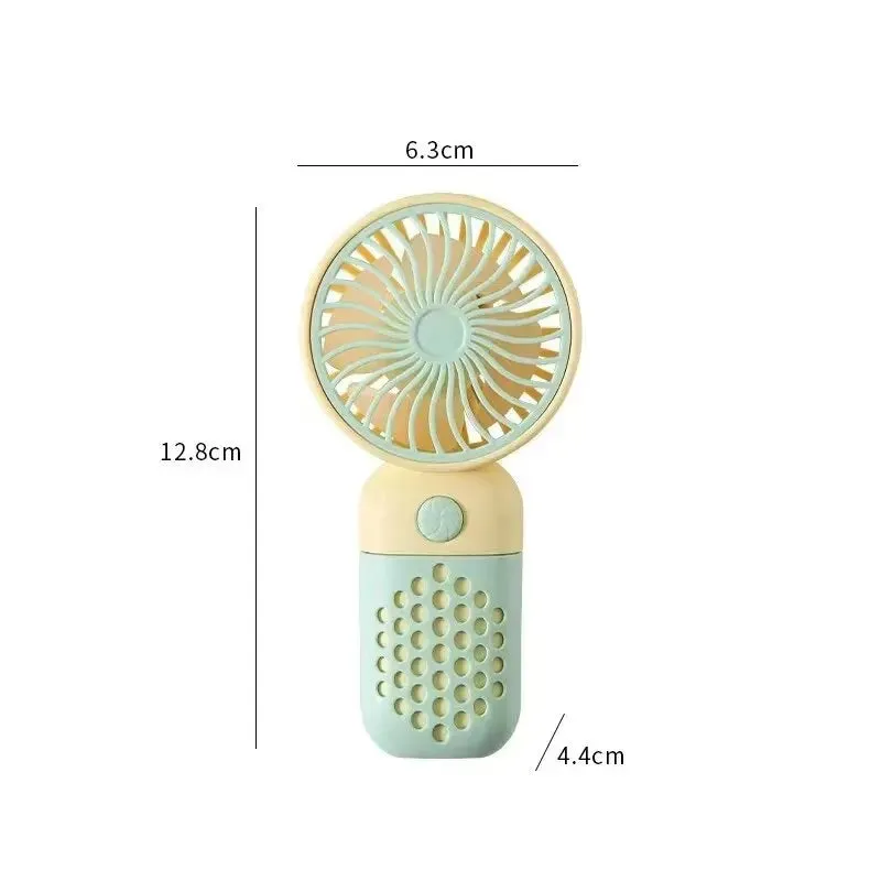 New Handheld USB Charging Mini Fan Cute Small Fan Portable Mini USB Fan Mini Pocket Fan