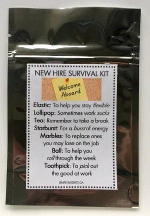 New Hire Survival Kit