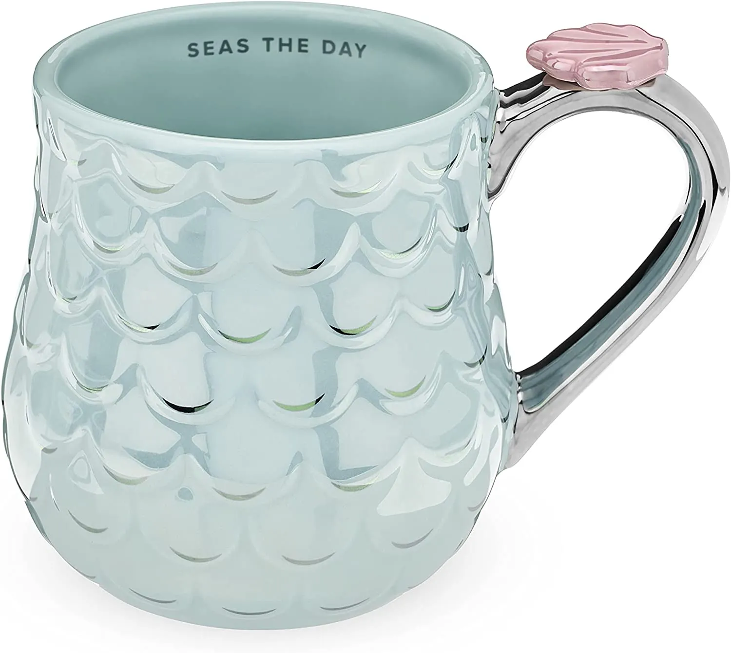 New in box! Mermaid Blue Mug by Pinky Up® Seas The Day! Retails $45 