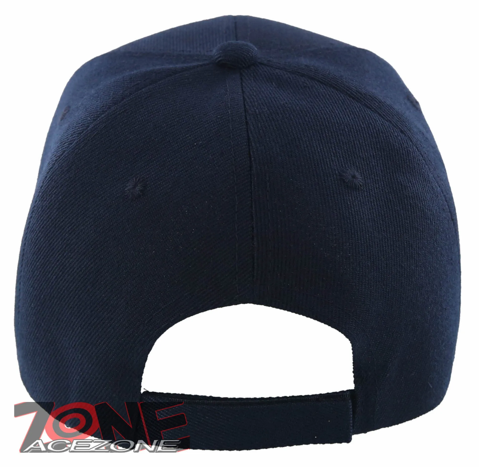 NEW! PLAIN SOLID ADJUSTABLE BASEBALL CAP HAT NAVY
