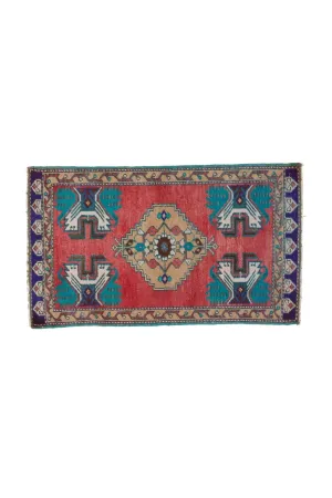 No. 1426 Mini Turkish Vintage Rug - 1'8.5'' x 2'11.5''