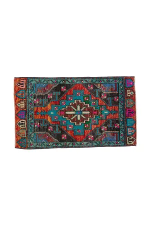 No. 1438 Mini Turkish Vintage Rug - 1'9.5'' x 3'1''