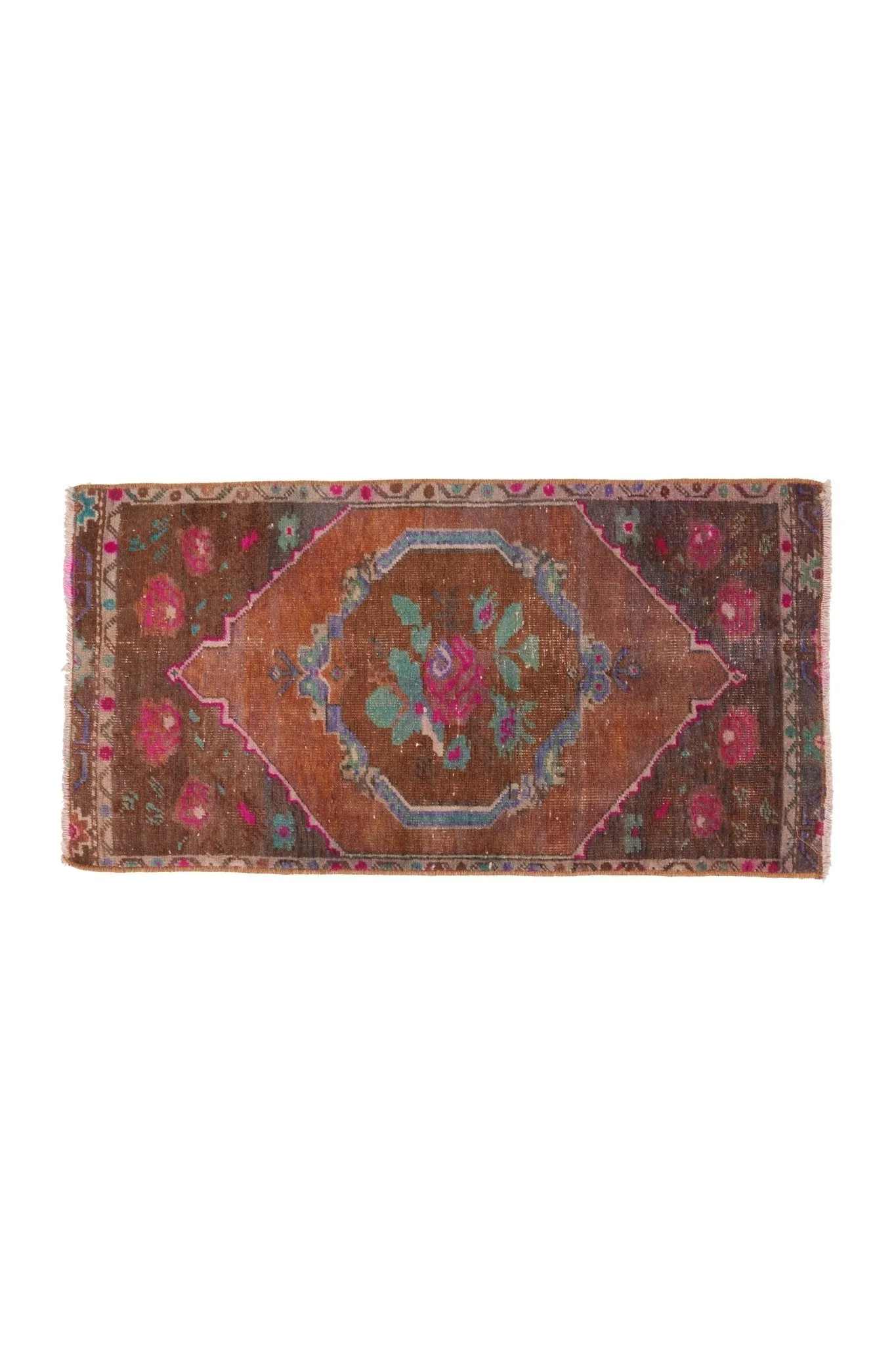 No. 1518 Mini Turkish Vintage Rug - 1'9.5" x 3'5"