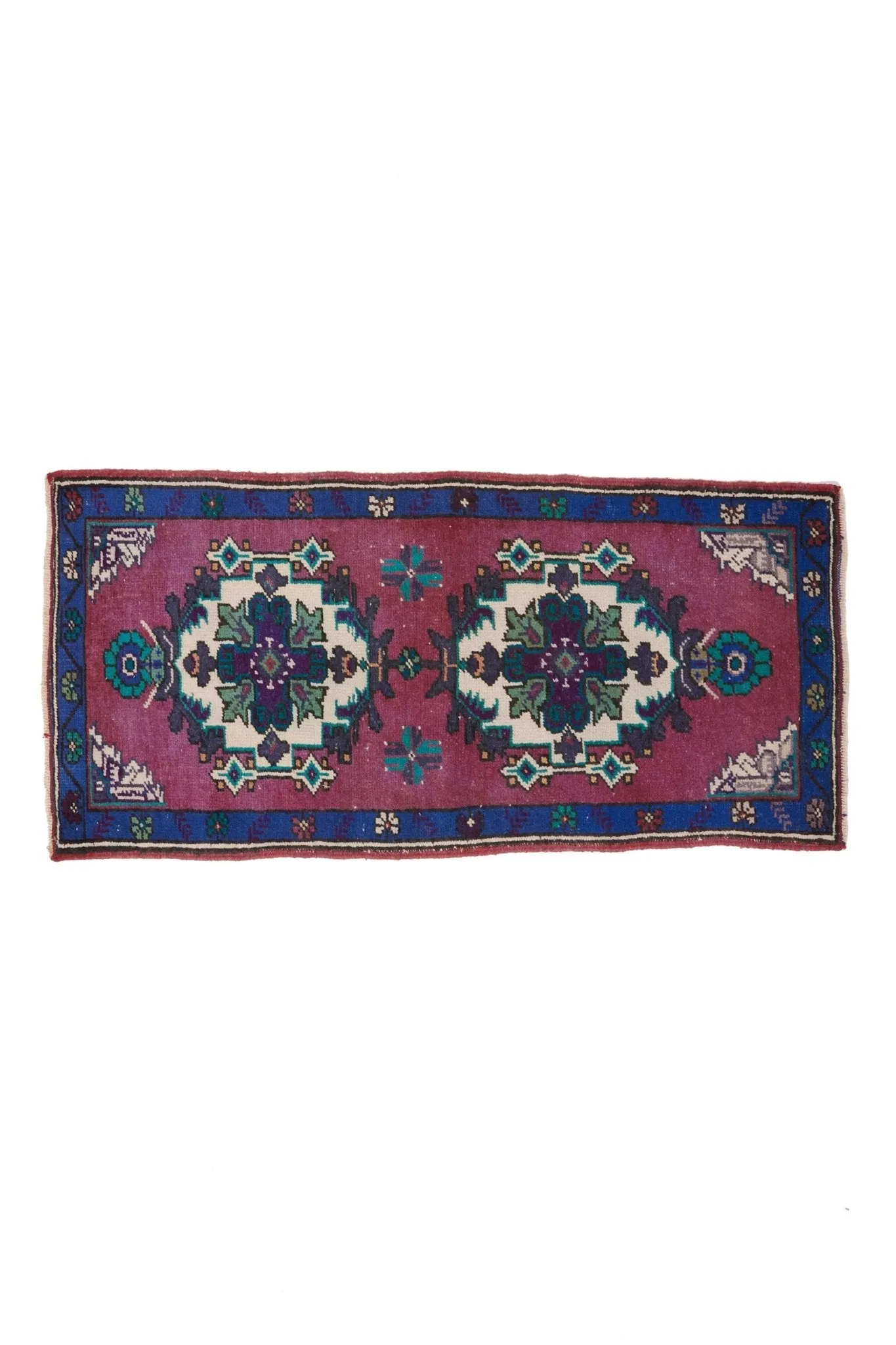 No. 1532 Mini Turkish Vintage Rug - 1'8.5'' x 3'4.5''