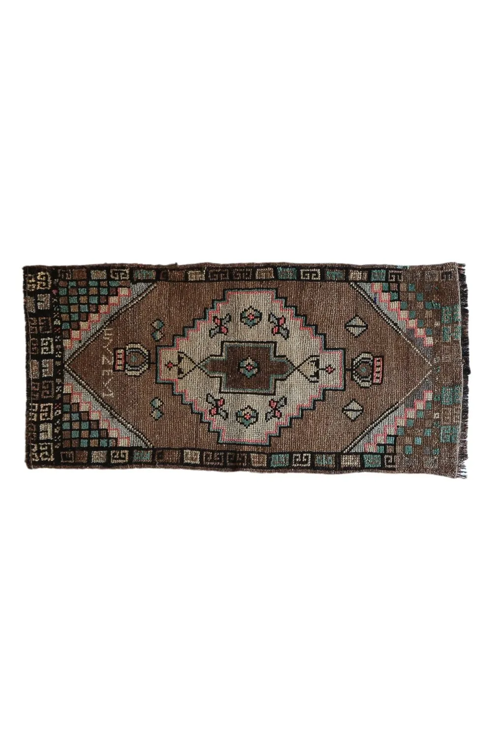 No. 1605 Mini Turkish Vintage Rug - 1'6.5" x 3'3.5"