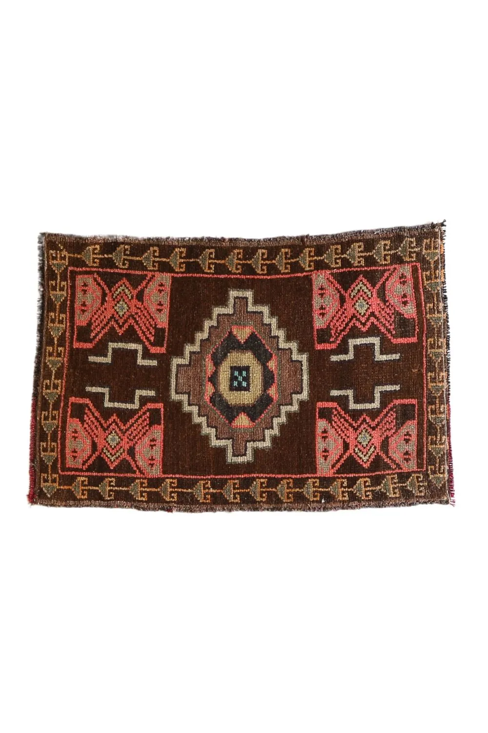 No. 1614 Mini Turkish Vintage Rug - 1'9" x 2'8"