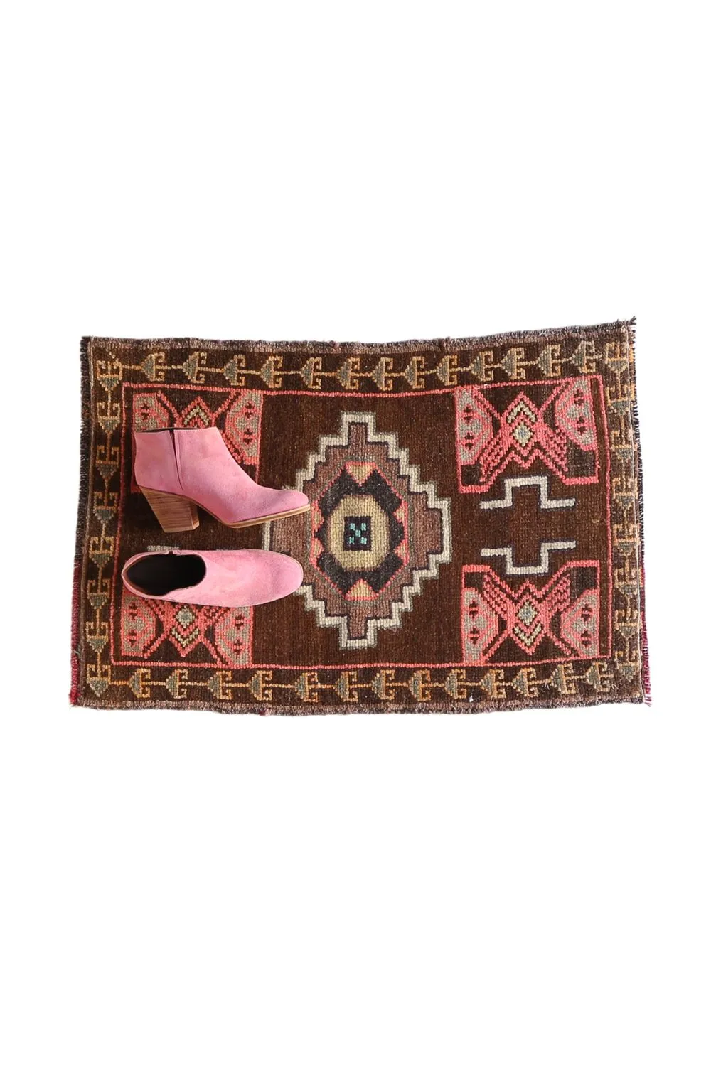No. 1614 Mini Turkish Vintage Rug - 1'9" x 2'8"