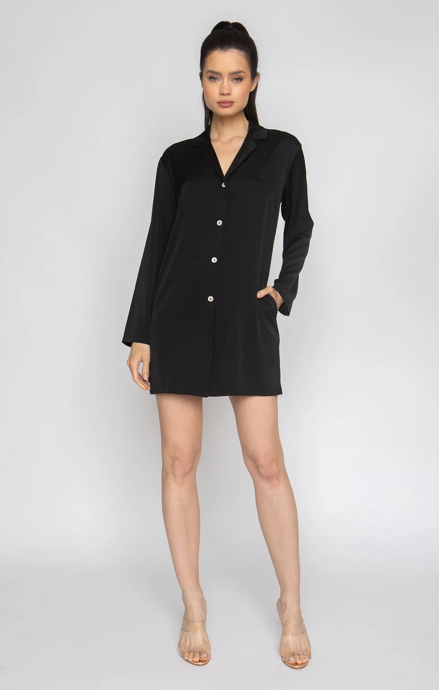 Noir Boyfriend Shirt