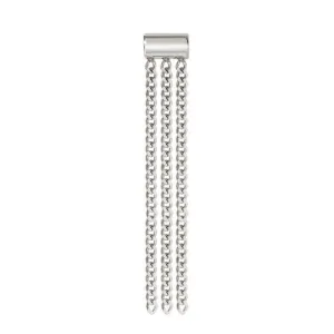 Nomination SeiMia Pendant, Long Triple Chain, Silver