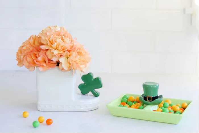 Nora Fleming Irish at Heart (Shamrock) Mini