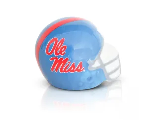 Nora Fleming Ole Miss Helmet Mini