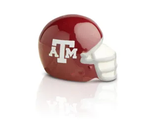 Nora Fleming Texas A&M Helmet Mini