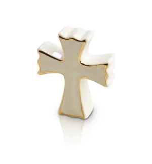Nora Fleming White Cross Mini