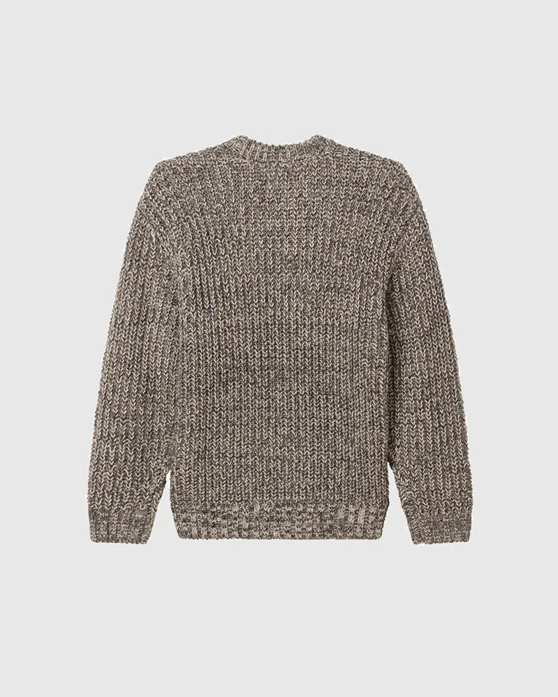 Obey Crew - Anthony Sweater - Charcoal/Multi