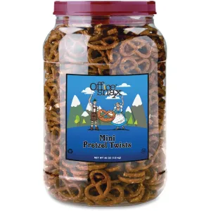 Office Snax Old Fashioned Mini Twist Pretzels