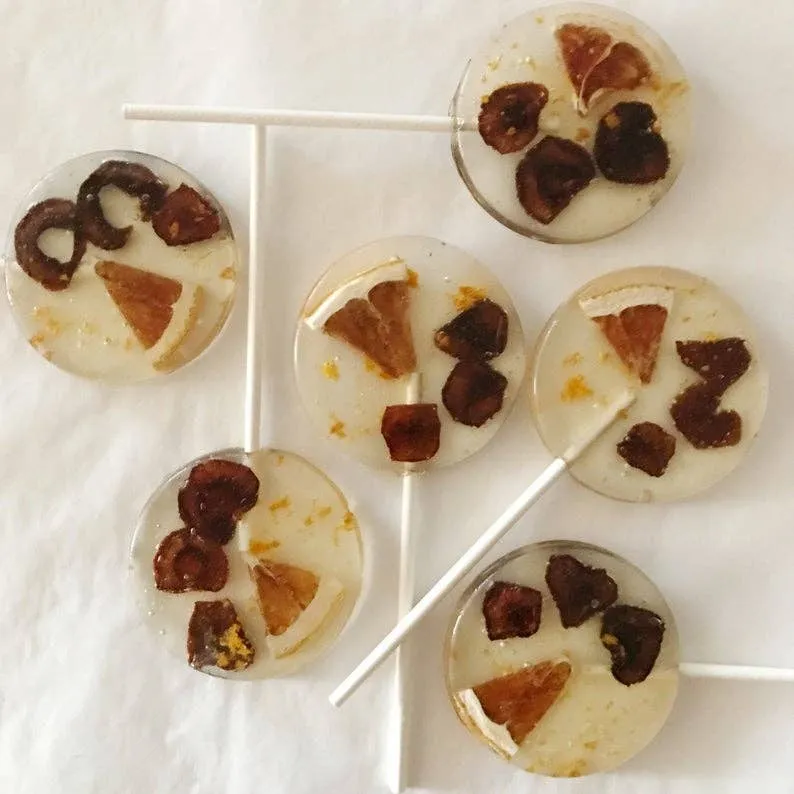Old Fashioned Cocktail Lollipops